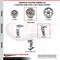Service Caster 5 Inch V-Groove Semi Steel Caster Set with Ball Bearings 2 Swivel 2 Rigid SCC SCC-20S520-VGB-2-R-2 - alternate 7